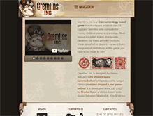 Tablet Screenshot of gremlinsinc.com